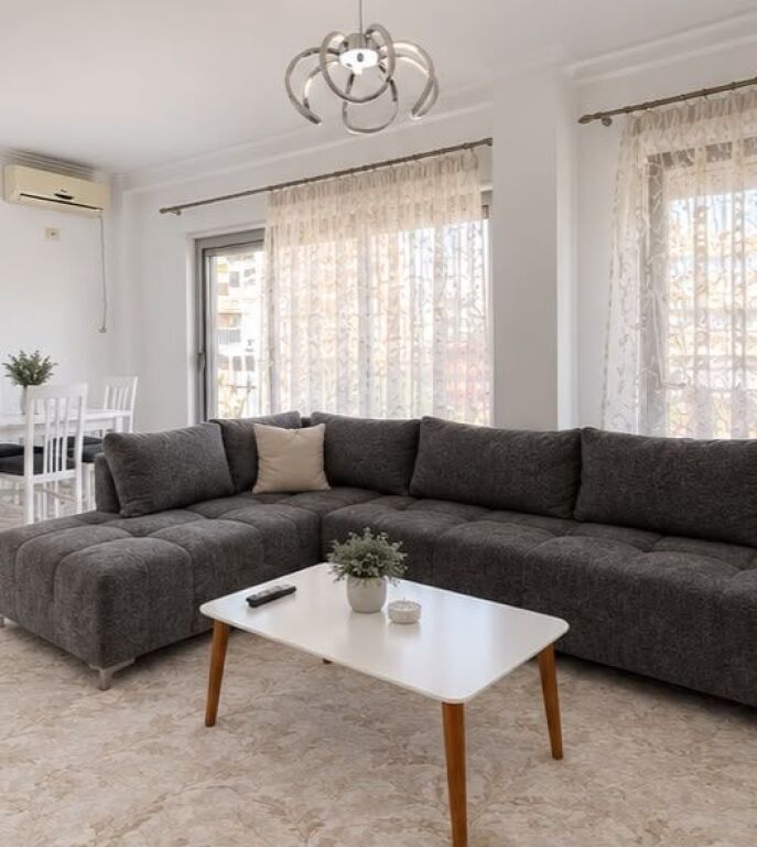 Kavaja Road, 1+1 apartment for rent.