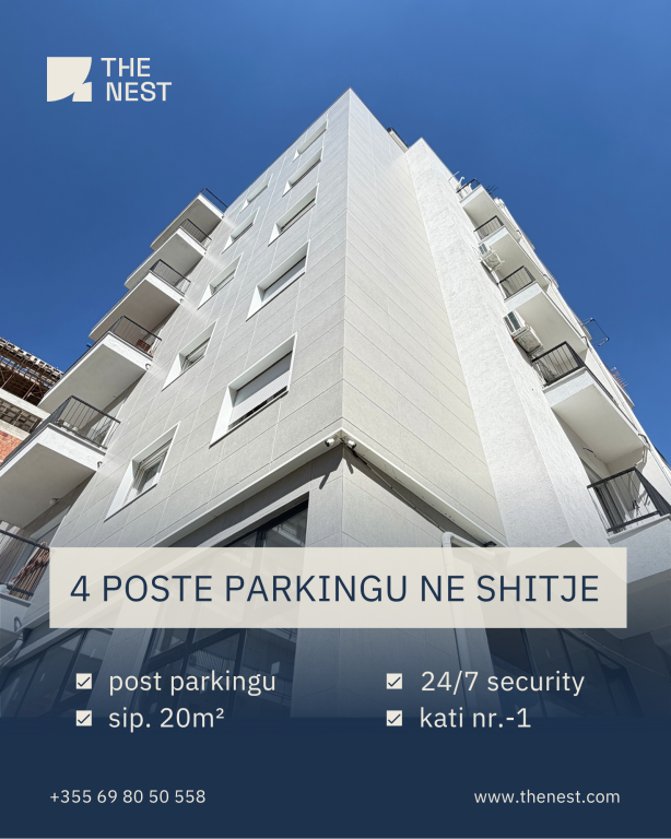 TN0020 | 4 PARKING SPACES FOR SALE IN XHAMLLIK