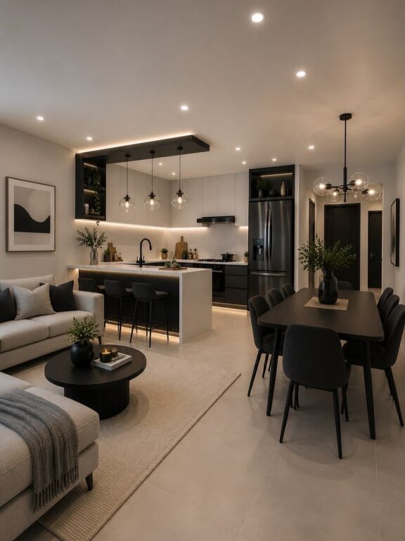 Quantum Residence/PANORAMA Street, Modern 1+1 apartment with parking space for rent.