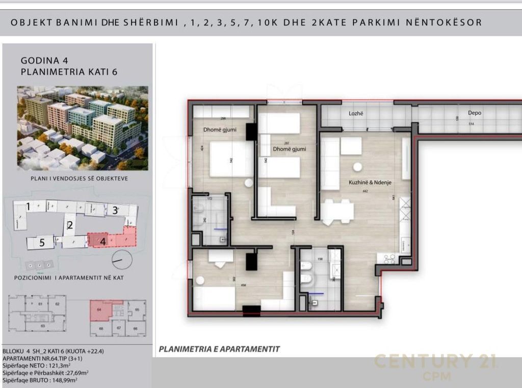 OKAZION SPLENDOR RESIDENCE SELLING APARTMENT 3+1+2+STORAGE