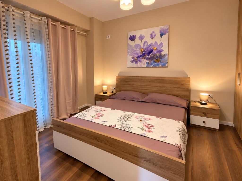 Affitto, Appartamento 1+1, Complesso Delijorgji, Tirana