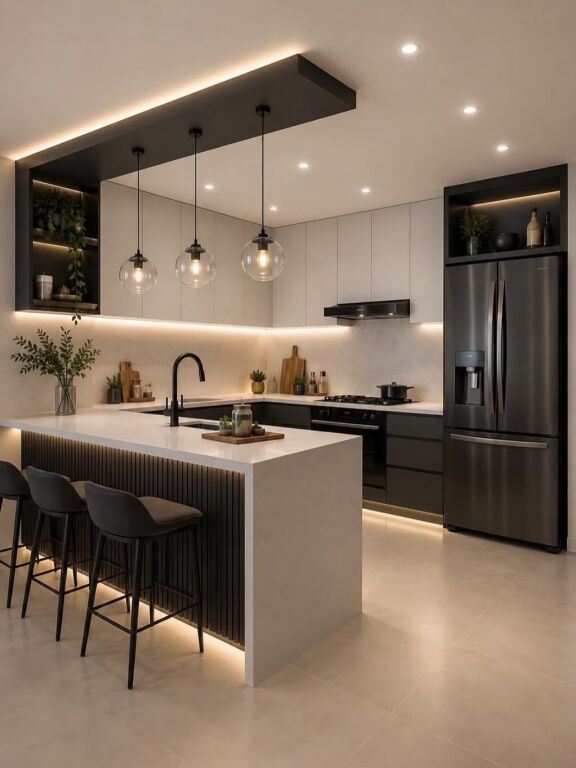 Quantum Residence/PANORAMA Street, Modern 1+1 apartment with parking space for rent.