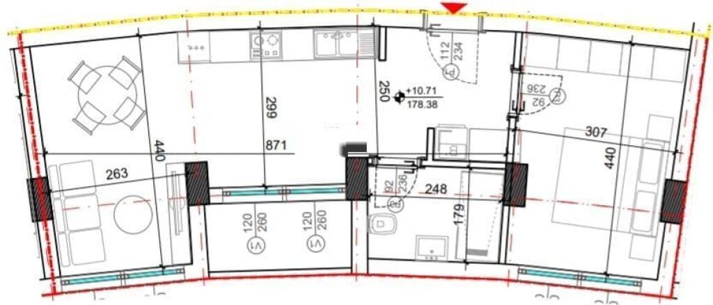 Apartament Per Shitje 1+1 Tek Kodra e Diellit (ID B110627) Tirane