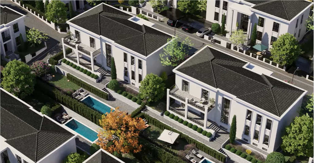 🏡Shitet Vile 3-kateshe te Montclair Zone🗝️Mjull-Bathore📍