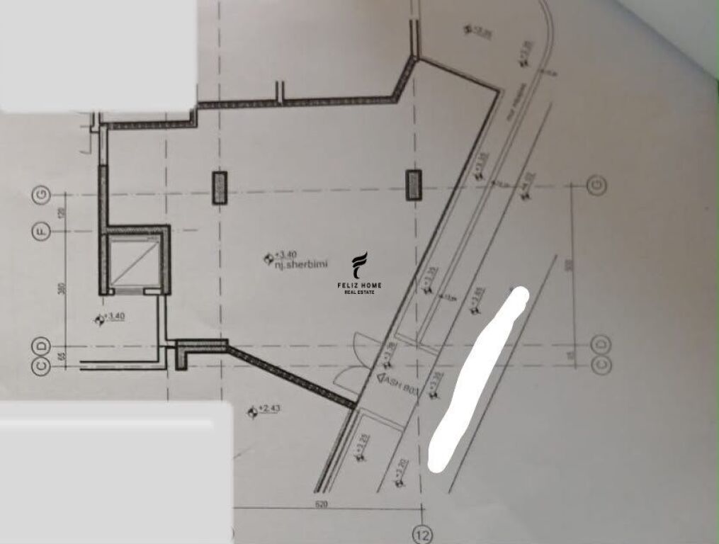 NEGOZIO IN AFFITTO 84 M2 VIA ELBASAN 120.000 LEKE FH-96197