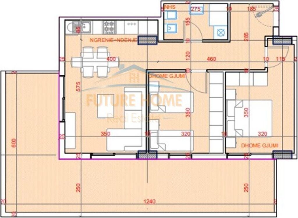 Shitet, Apartament 2+1, Rruga Sokrat Miho, Tiranë