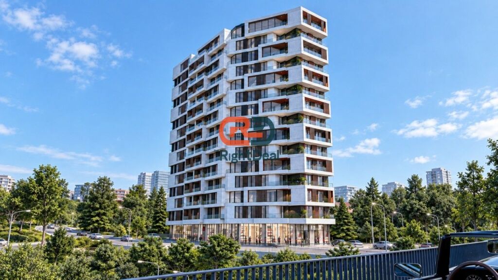 At Blocks Tirana Residence, Apartment 1+1 For Sale With Perfect Floor Plan !!!