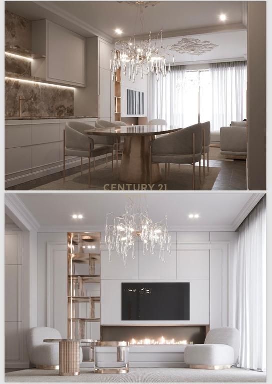 APARTMENT 2+1+2 FOR RENT IN DOWNTOWN ONE - Floor 36 !