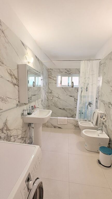 For rent first floor of a private house 2+1+ parking space, Near Foto Durresi
