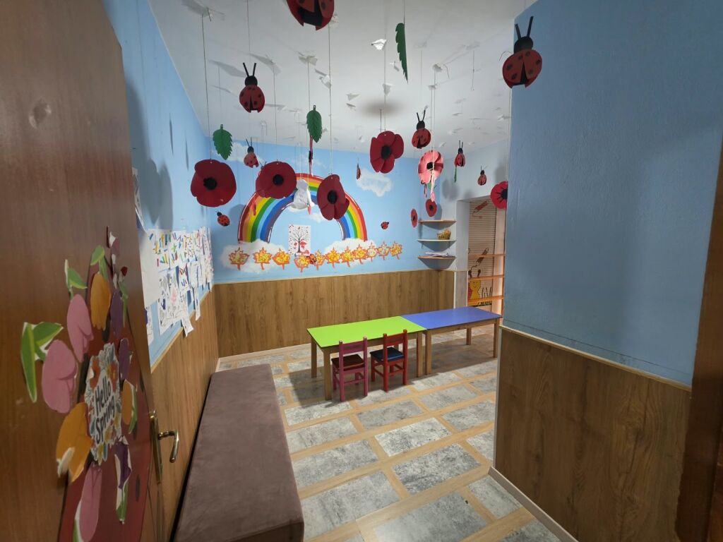🏫 Affittasi asilo funzionale – Yzberisht  📍 Via “Tre Dëshmorët”, vicino al Nuovo Viale 💰 Prezzo: 150.000 Lek/mese (Non negoziabile)