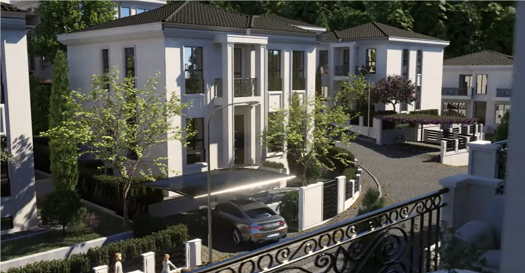 🏘️Shitet Vile 3-kateshe te Montclair Zone🗝️599.5 m²