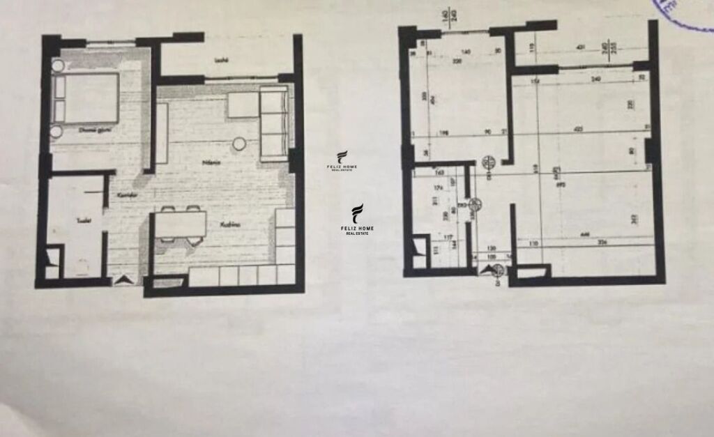 SHITET APARTAMENT 1+1 PORCELAN 139.000 EURO FH-96363