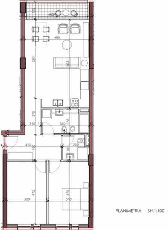 Apartament Per Shitje 2+1 Ne Shkoze (ID B120911) Tirane