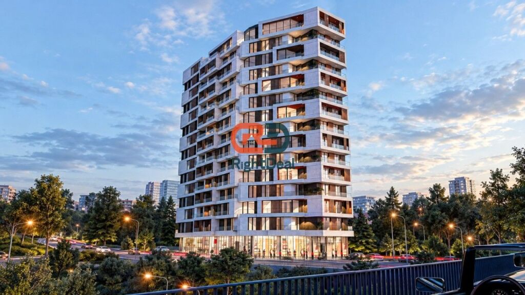 At Blocks Tirana Residence, Apartment 1+1 For Sale With Perfect Floor Plan !!!