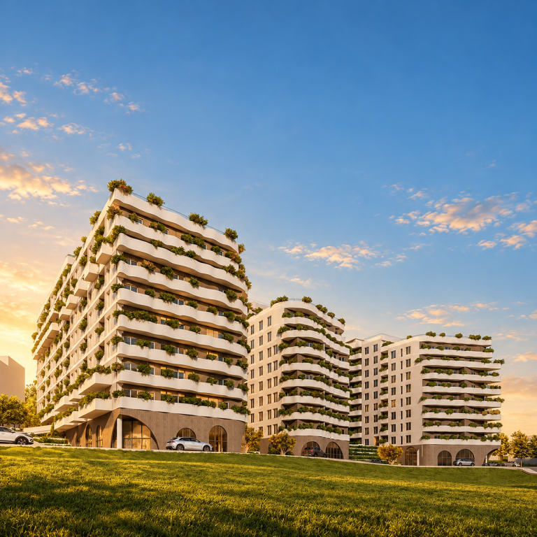 SHITET APARTAMENT 2+1+2 , PASKUQAN - ALUNA RESIDENCE