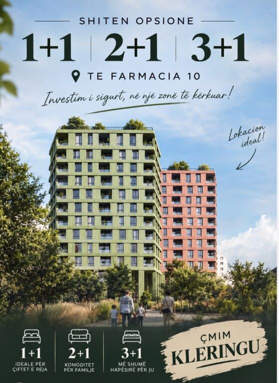 🏡 SHITET APARTAMENT 1+1