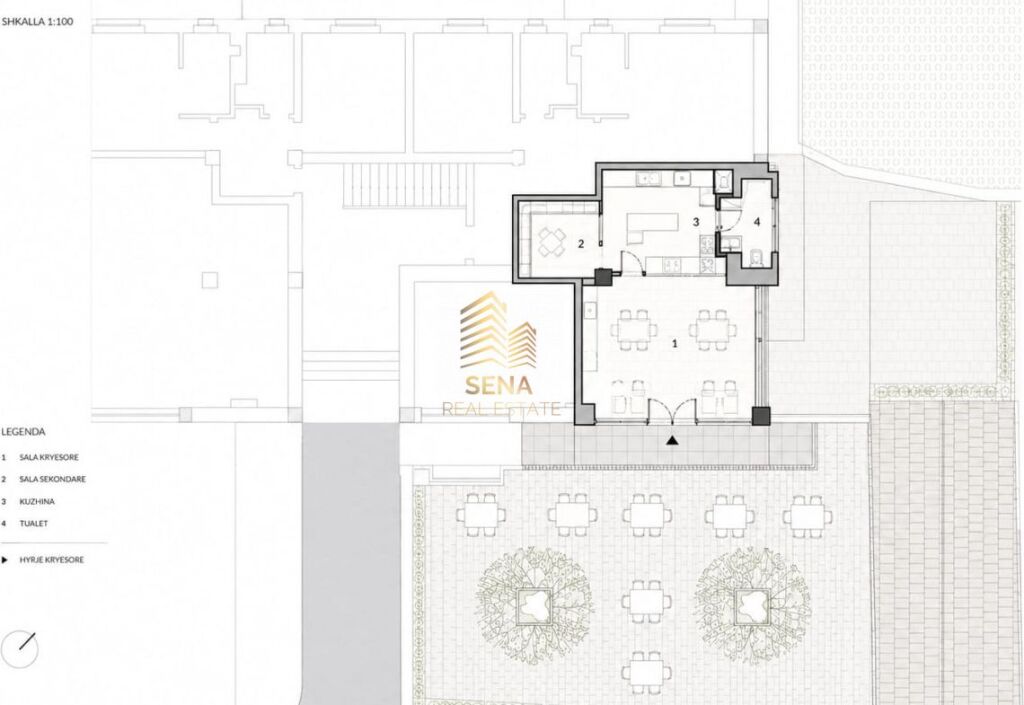 Qira, Ambient Biznesi – Pazari i Ri, 985 Euro