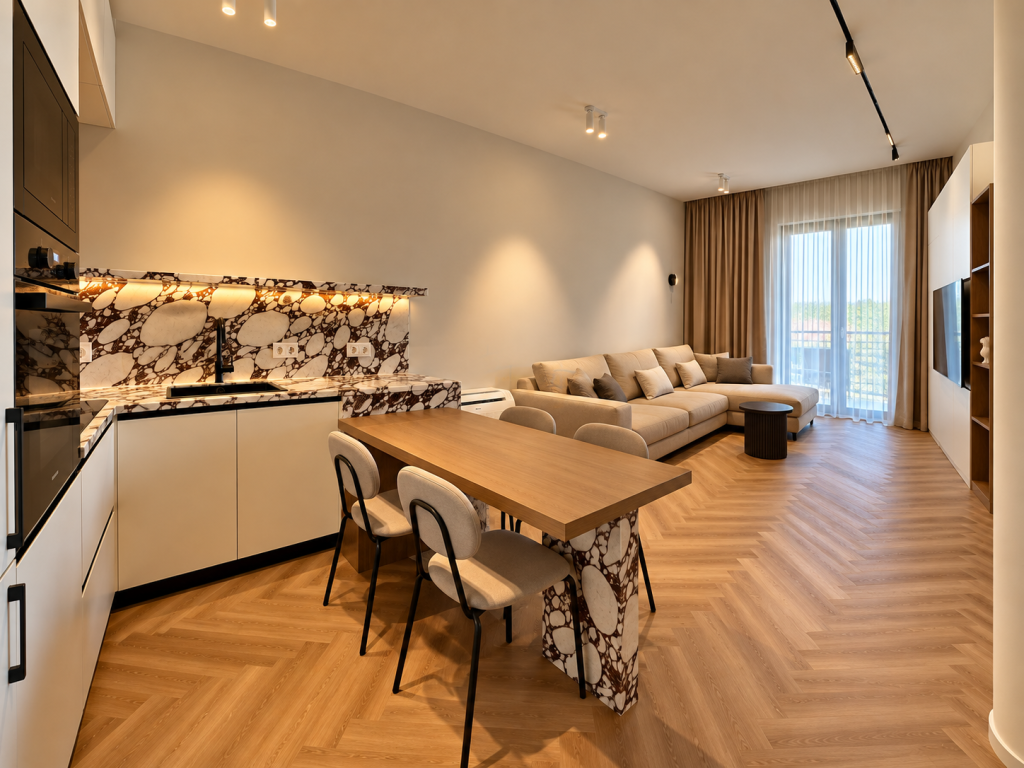 Affitto, Appartamento 1+1+Posto Auto, Eagle Residence, Dogana.