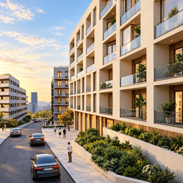 SHITET APARTAMENT 2+1 , PASKUQAN - ALUNA RESIDENCE