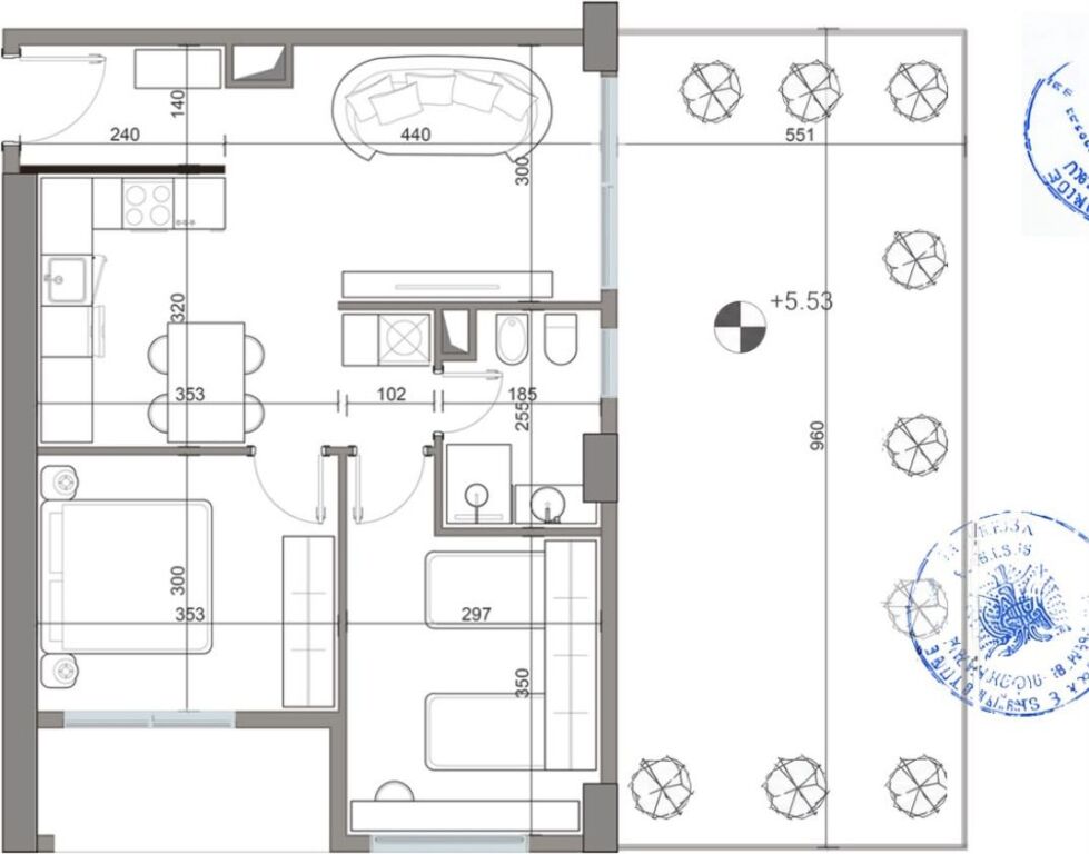 APARTAMENT 2+1 PËR SHITJE – PRANË SPITALIT AMERIKAN 2