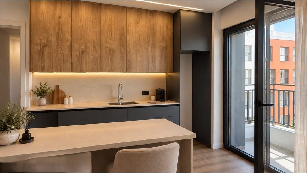 Apartment 1+1 For Rent on New Boulevard, Tirana - 55,000 leke