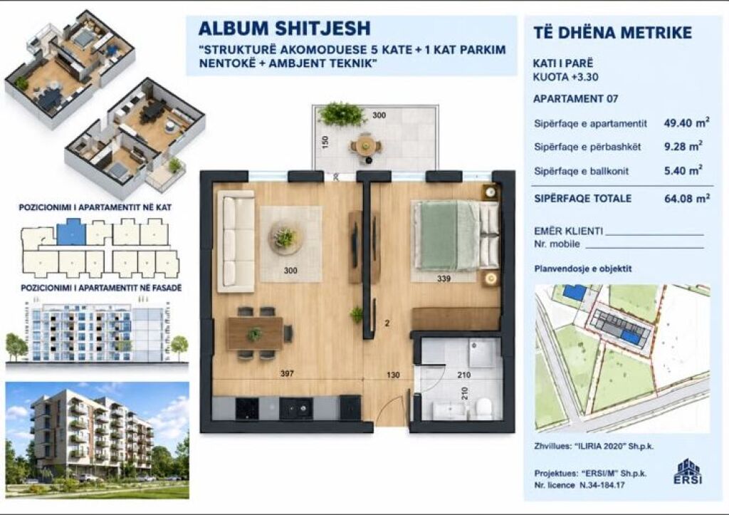 SHITET APARTAMENT 1+1, MALI I ROBIT, DURRES!