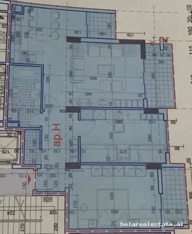 Appartamento In Vendita 2+1 A Astir (ID B120912) Tirana