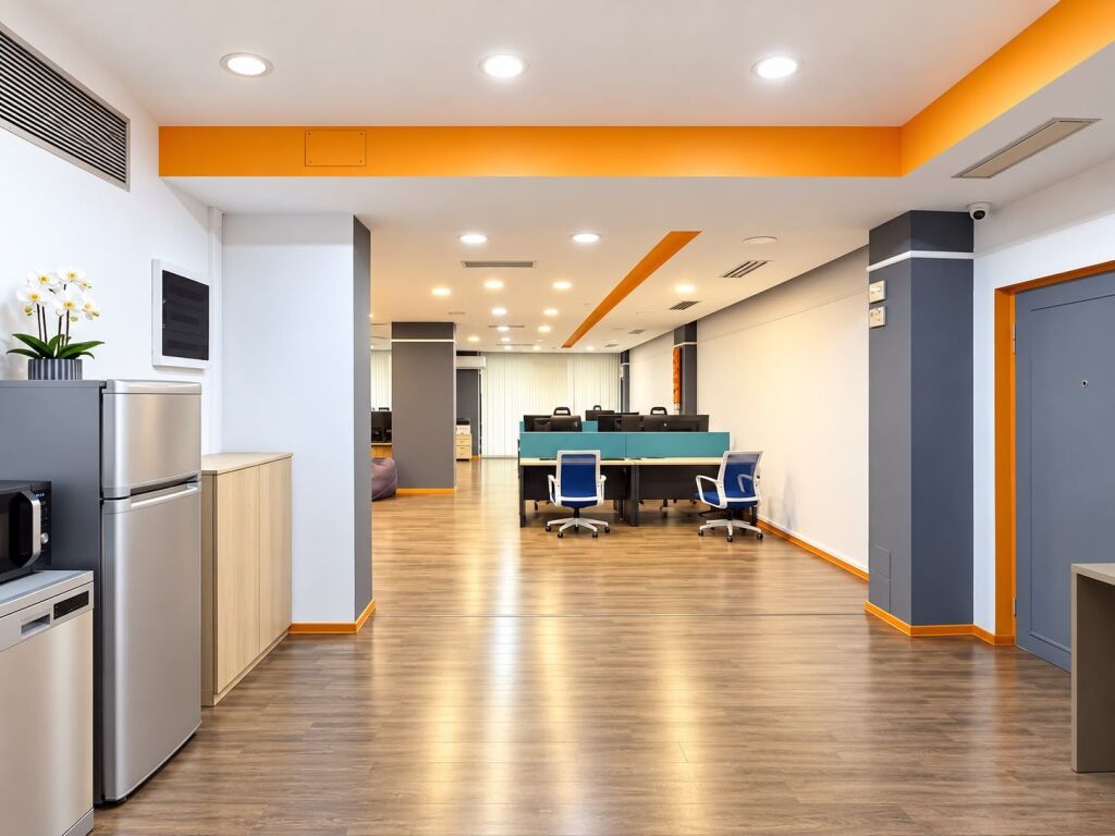 # IN AFFITTO: UFFICIO (202m²) – OPEN SPACE 📍 Tra Piazza Wilson e lo Stadio Dinamo – 150.000 ALL/Mese – Posizione Perfetta | 2° Piano, Altezza 4m || NON ARREDATO