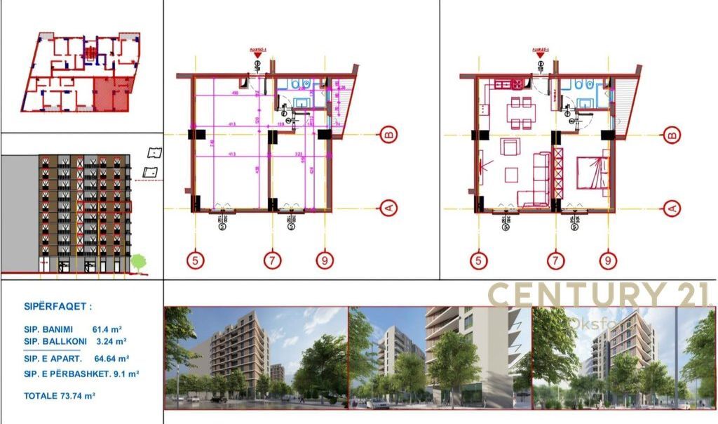 Apartment 1+1 for sale in Astir, Jolla Residence.