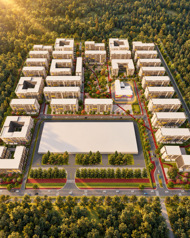 SHITET APARTAMENT 2+1 - UNIVERS CITY , TIRANË