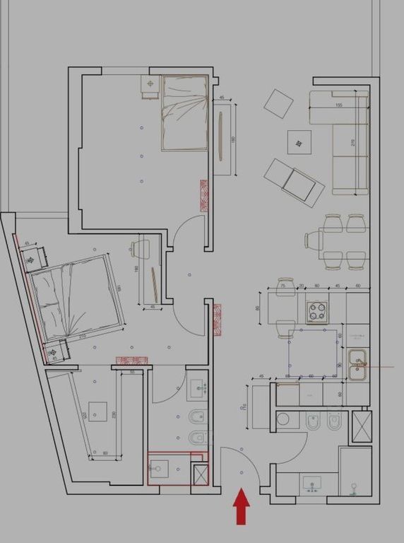 LIQENI I THATË, SUPER APARTAMENT 2+1+2 ME VERANDË PËR SHITJE – TIRANË!