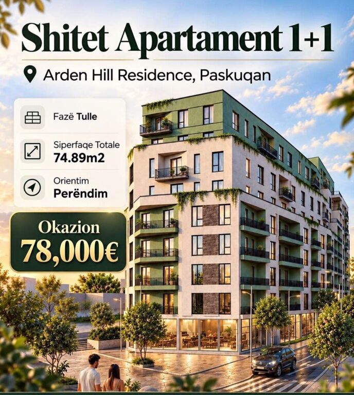 ❗️OKAZION REAL - APARTAMENT 1+1 PËR SHITJE!❗️