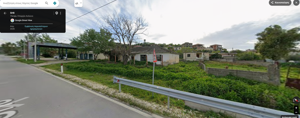 Tokë këndi tregtare prej 2,775 m² në rrugën kryesore, Panaja – Vlora