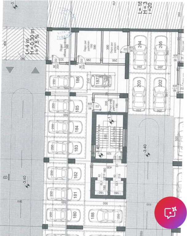 APARTAMENT 2+1+parkim – REZIDENCA GOLDEN GATE Bulevardi “Bajram Curri”, Tiranë