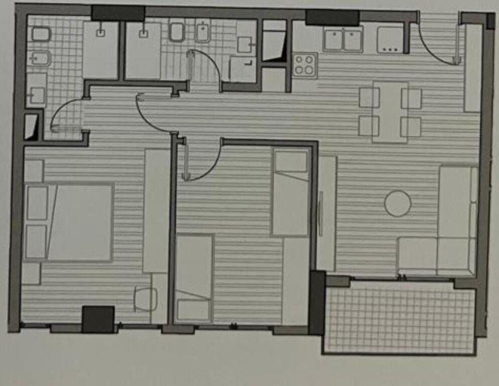Shotet appartamento 2+1+2 in via 5 Maji