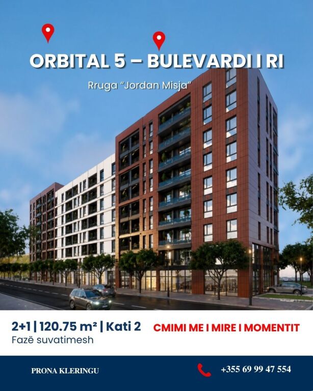 Shiten ambjente zyrash tek bulevardi i ri