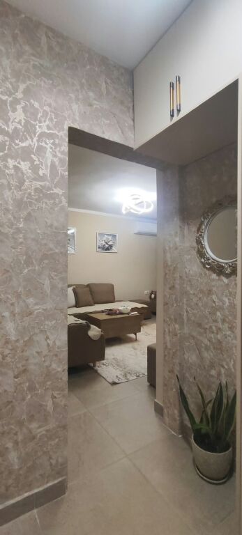 Apartment 1+1 converted into 2+1 for sale at Artistic High School, Arena Stadium, Elbasan Street, American Embassy.