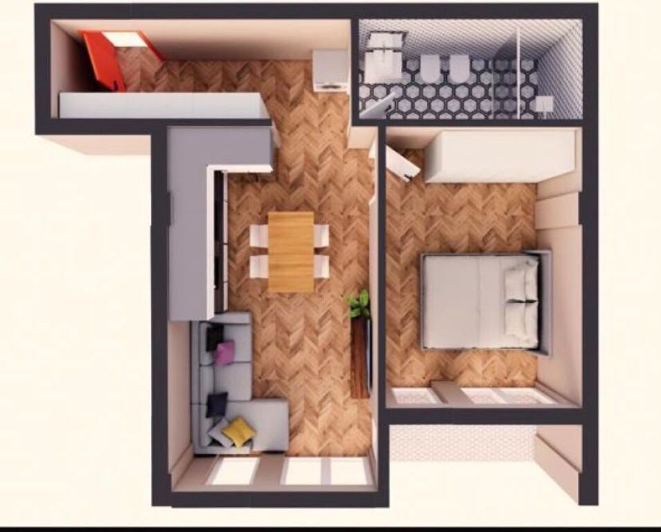 Shitje | Apartament 1 + 1 | Selvia, Vila Gold | 126000 €