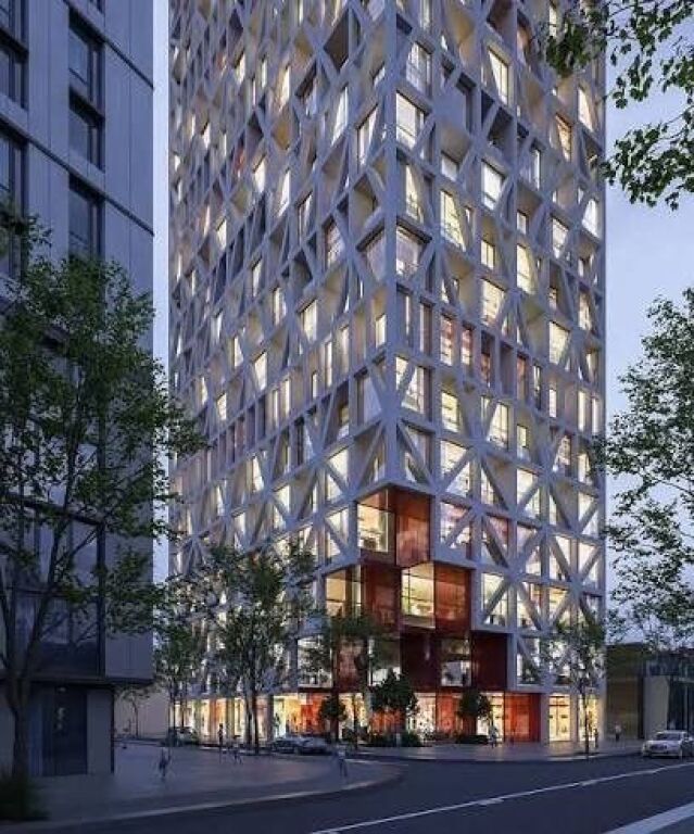 Shitet apartament 2+1+2 në Filigree Tower, Rruga Xhanfize Keko, Xhamlliku , Oxhaku , Kinostudio , Porcelan .