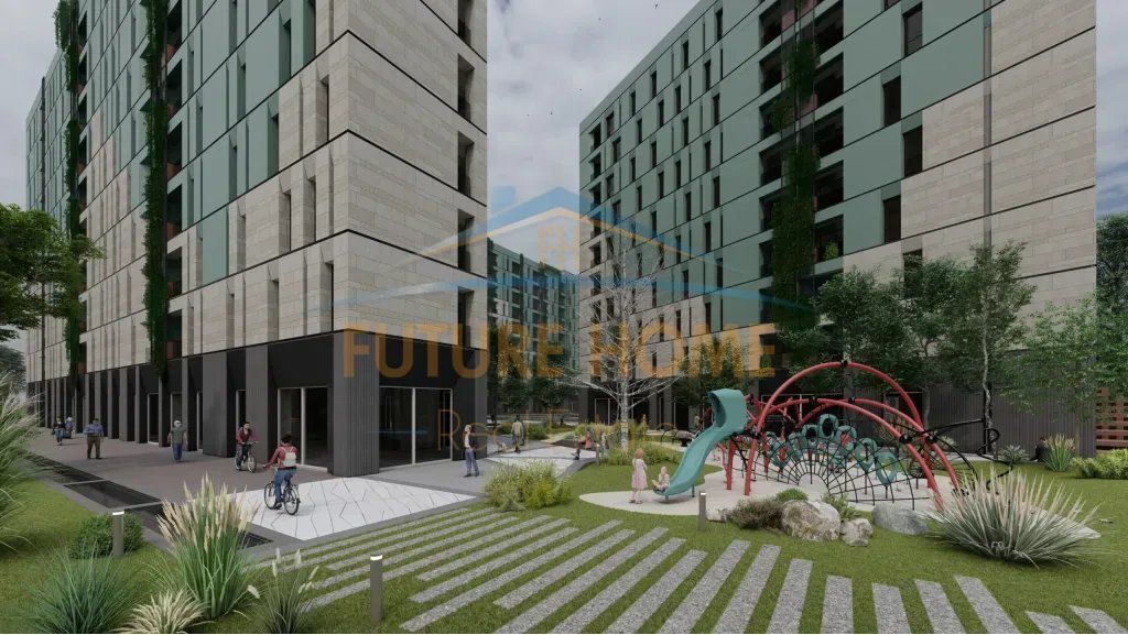 Shitet, Apartament 1+1, Riverside Residence, Tirane