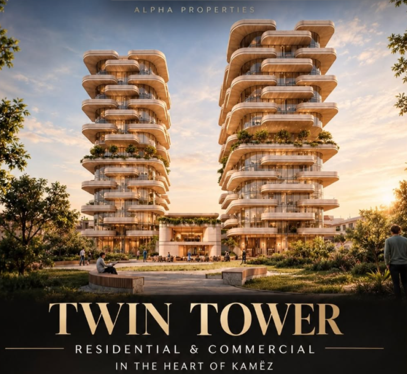 Apartment 1+1, Twin Towers Kamez