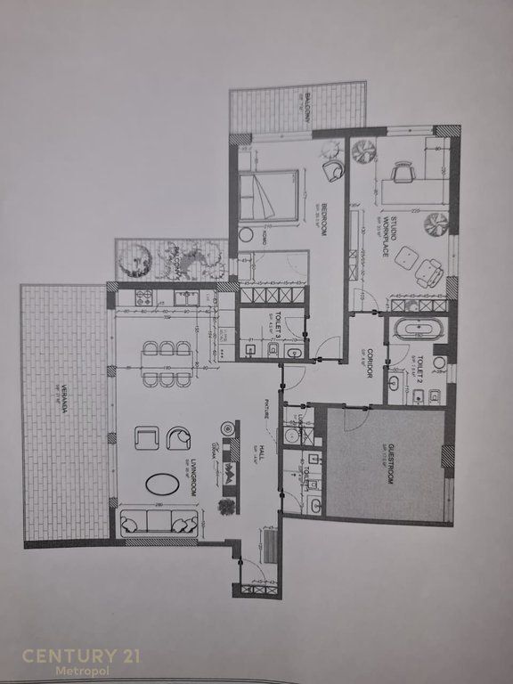 PENTHOUSE PËR SHITJE KOPSHTI BOTANIK - PRANË KODRËS SË DIELLIT 1!