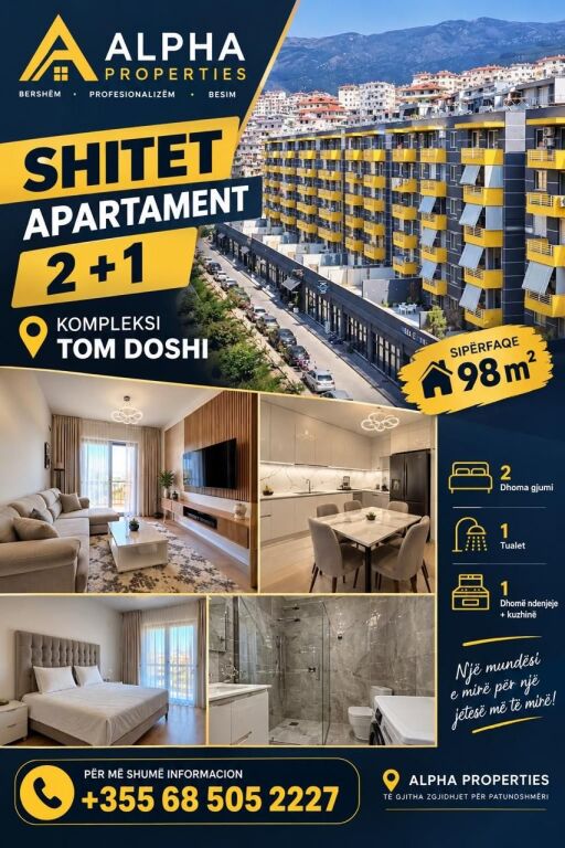 Appartamento 2+1, Complesso Tom Doshi