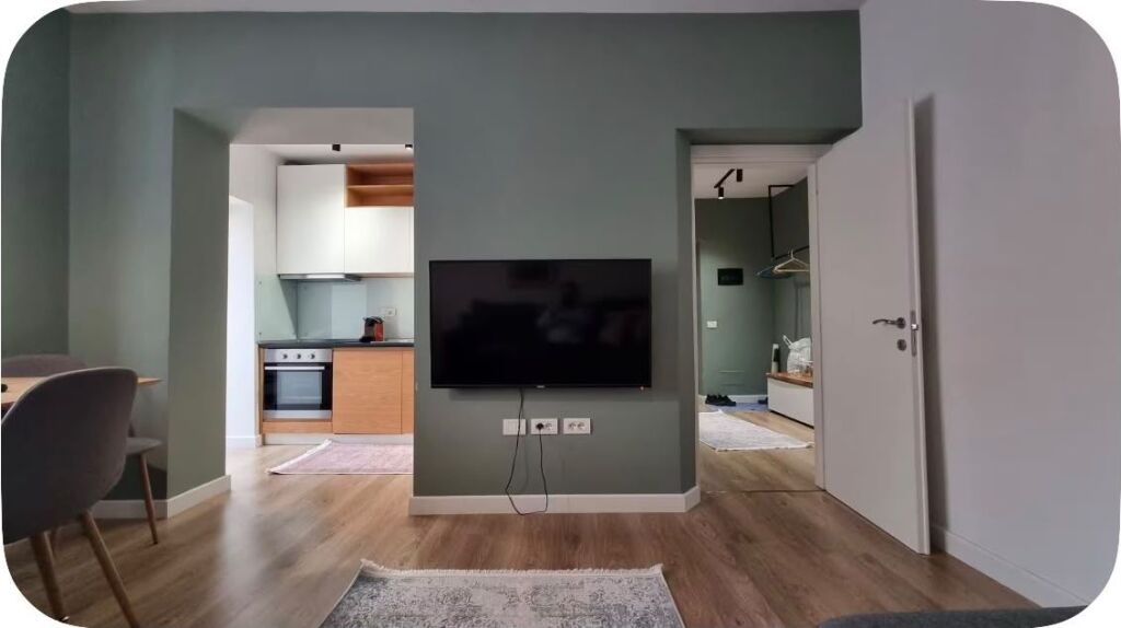 Jepet me qira apartament 1+1 tek Rruga e Kavajes