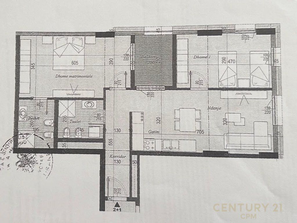 APARTAMENT 2+1+2 OKAZION PËR SHITJE TEK TIRANA ENTRY 3!