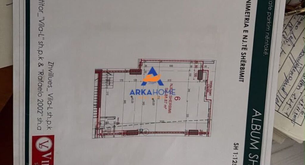 BUSINESS PREMISES FOR SALE 88 M2 "ASTIR, VILA L 2" 301856 EURO