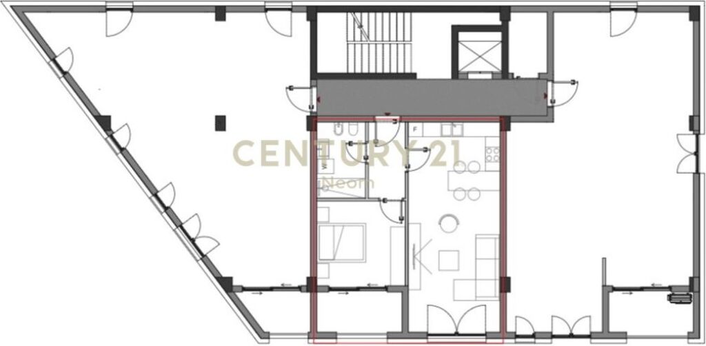 Apartament 1+1 për Shitje – Rezidencë Moderne Sun Palase