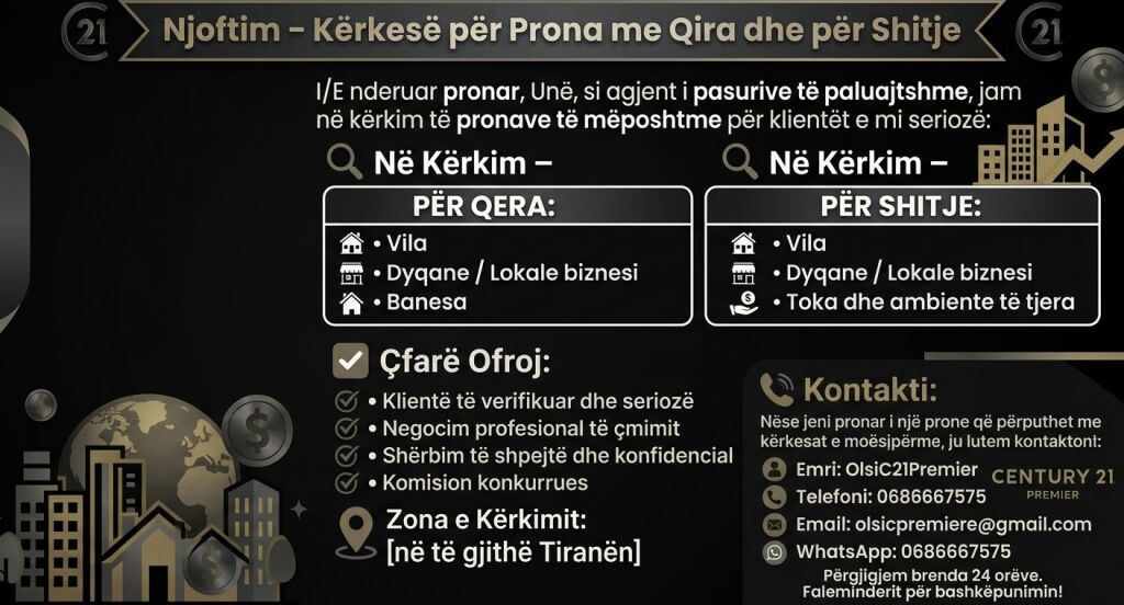 Njoftim për Pronarët! 🏠🏢