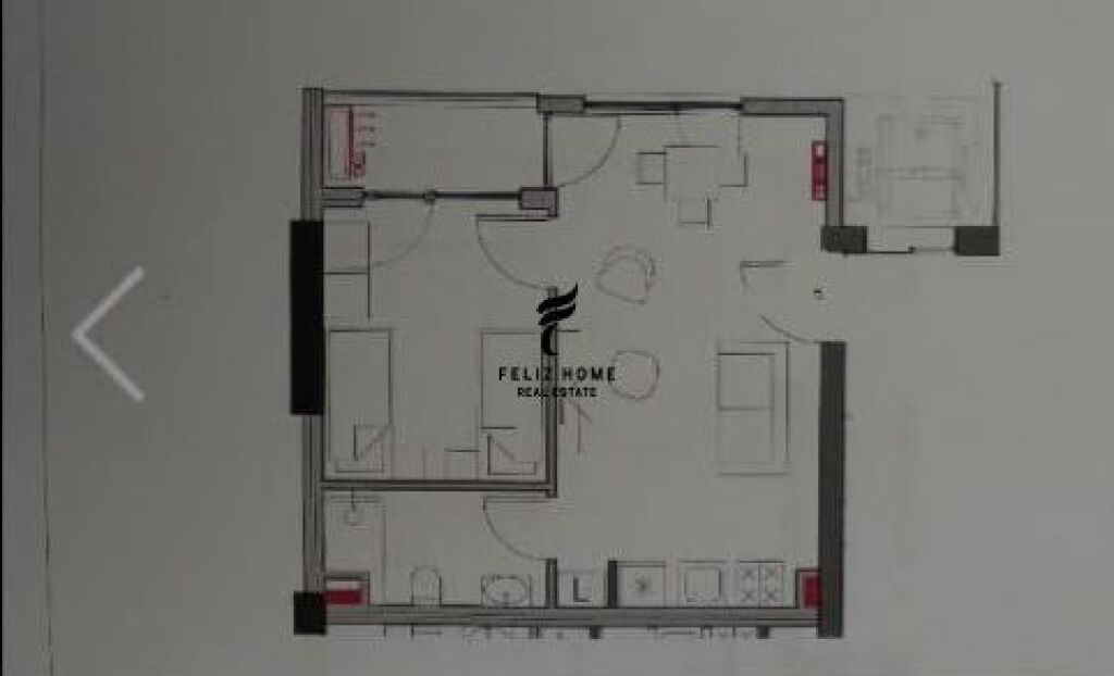 FOR SALE APARTMENT 1+1 KAVAJES STREET 13,000,000 LEKE  FH-97621