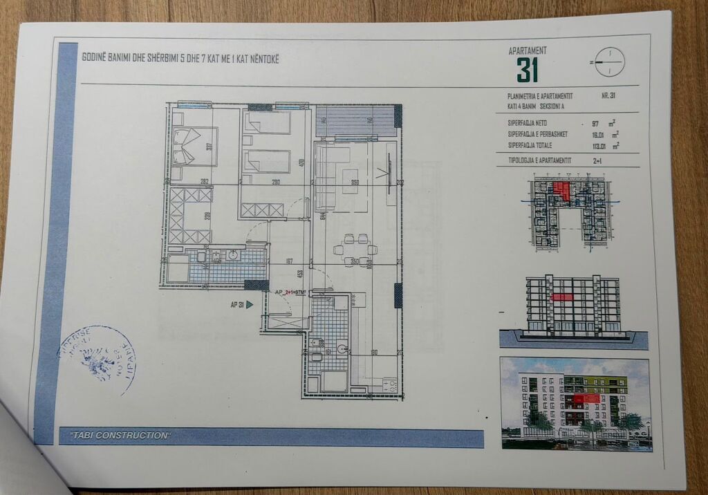 SHITET APARTAMENT 2+1 — 📍PAION RESIDENCE